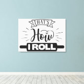 Bewaar of ontwerp uw eigen Canvas (gloss) Afdruk (Insitu (Houten vloer))