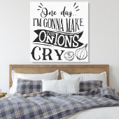 Bewaar of ontwerp uw eigen Canvas (gloss) Afdruk (Insitu (Slaapkamer))