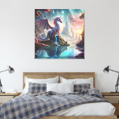 Bewaar of ontwerp uw eigen Canvas (gloss) Afdruk (Insitu (Slaapkamer))