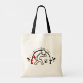 Bewaar of ontwerp uw eigen — Canvas tas (Achterkant)