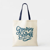 Bewaar of ontwerp uw eigen — Canvas tas (Achterkant)