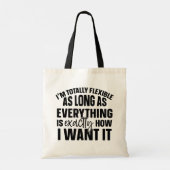 Bewaar of ontwerp uw eigen — Canvas tas (Achterkant)