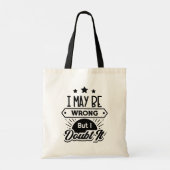 Bewaar of ontwerp uw eigen — Canvas tas (Achterkant)