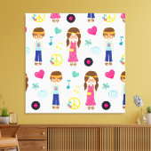 Bewaar of ontwerp uw eigen canvasafdruk canvas afdruk (Insitu (Woonkamer))