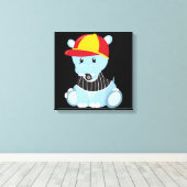 Bewaar of ontwerp uw eigen canvasafdruk canvas afdruk (Insitu (Houten vloer))