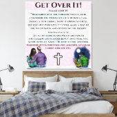 Bewaar of ontwerp uw eigen canvasafdruk canvas afdruk (Insitu (Slaapkamer))