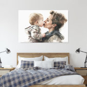 Bewaar of ontwerp uw eigen canvasafdruk canvas afdruk (Insitu (Slaapkamer))