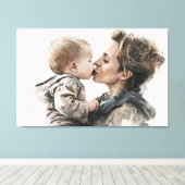 Bewaar of ontwerp uw eigen canvasafdruk canvas afdruk (Insitu (Houten vloer))