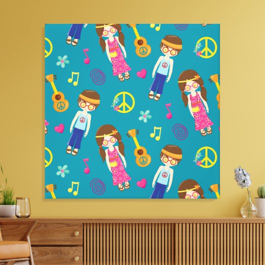 Bewaar of ontwerp uw eigen canvasafdruk canvas afdruk (Insitu (Woonkamer))