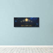 Bewaar of ontwerp uw eigen canvasafdruk canvas afdruk (Insitu (Houten vloer))