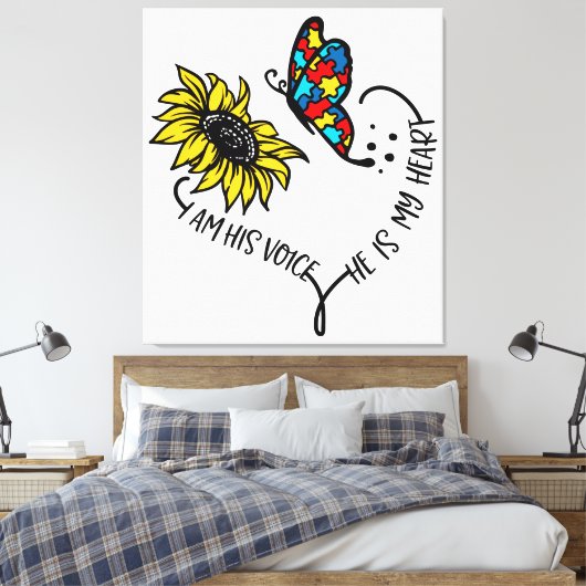 Bewaar of ontwerp uw eigen canvasafdruk canvas afdruk (Insitu (Slaapkamer))