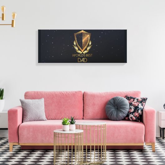 Bewaar of ontwerp uw eigen canvasafdruk canvas afdruk (Insitu (Woonkamer))