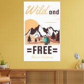Bewaar of ontwerp uw eigen canvasafdruk canvas afdruk (Insitu (Woonkamer))