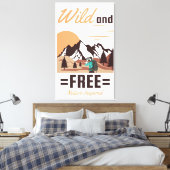 Bewaar of ontwerp uw eigen canvasafdruk canvas afdruk (Insitu (Slaapkamer))