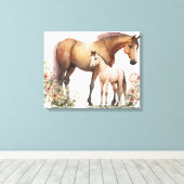 Bewaar of ontwerp uw eigen canvasafdruk canvas afdruk (Insitu (Houten vloer))