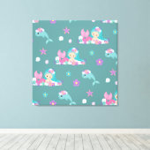 Bewaar of ontwerp uw eigen canvasafdruk canvas afdruk (Insitu (Houten vloer))