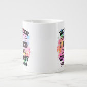 Bewaar of ontwerp uw eigen — gigantische koffie-mo grote koffiekop (Voorkant)