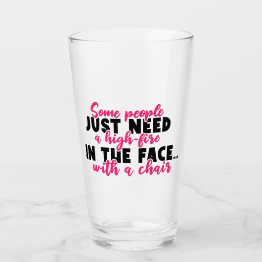 Bewaar of ontwerp uw eigen :-) glas (Voorkant)