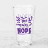 Bewaar of ontwerp uw eigen :-) glas (Achterkant)