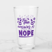 Bewaar of ontwerp uw eigen :-) glas (Voorkant)
