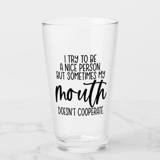 Bewaar of ontwerp uw eigen :-) glas (Voorkant)