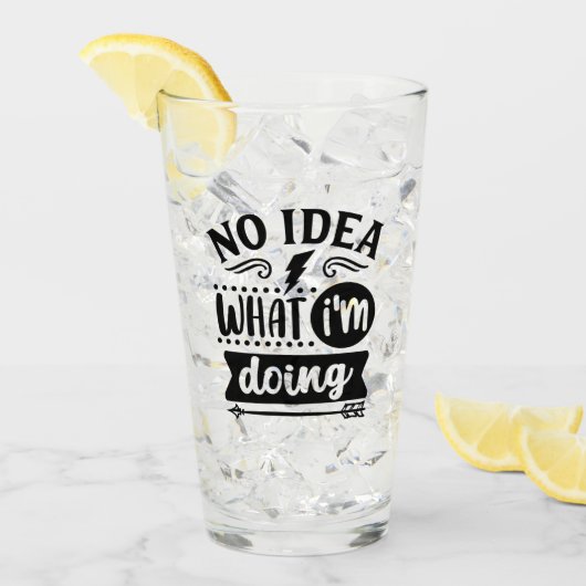 Bewaar of ontwerp uw eigen :-) glas (Voorkant ijs)