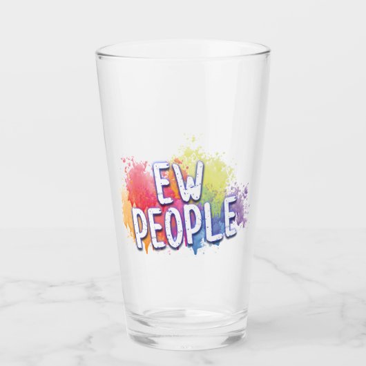 Bewaar of ontwerp uw eigen :-) glas (Voorkant)