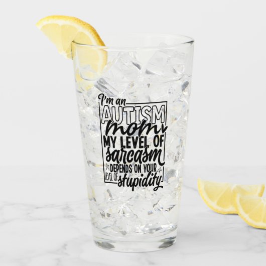 Bewaar of ontwerp uw eigen :-) glas (Voorkant ijs)