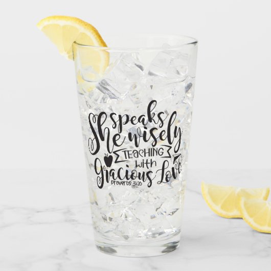 Bewaar of ontwerp uw eigen :-) glas (Voorkant ijs)