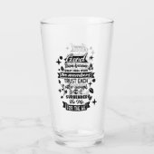 Bewaar of ontwerp uw eigen :-) glas (Achterkant)