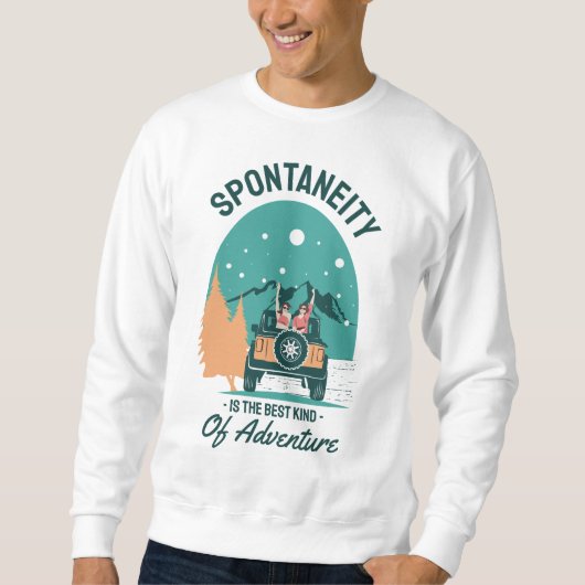 Bewaar of ontwerp uw eigen kleding :-) sweatshirt (Voorkant)