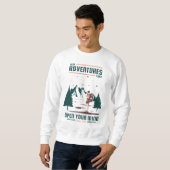 Bewaar of ontwerp uw eigen kleding :-) sweatshirt (Voorkant volledig)