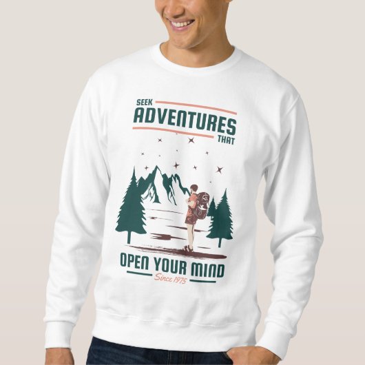 Bewaar of ontwerp uw eigen kleding :-) sweatshirt (Voorkant)
