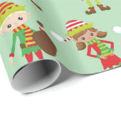 Bewaar of ontwerp uw eigen — Matte omlooppapier Cadeaupapier (Rol Hoek)