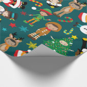 Bewaar of ontwerp uw eigen — Matte omlooppapier Cadeaupapier (Hoek)