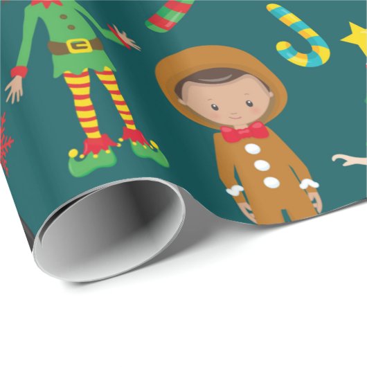 Bewaar of ontwerp uw eigen — Matte omlooppapier Cadeaupapier (Rol Hoek)