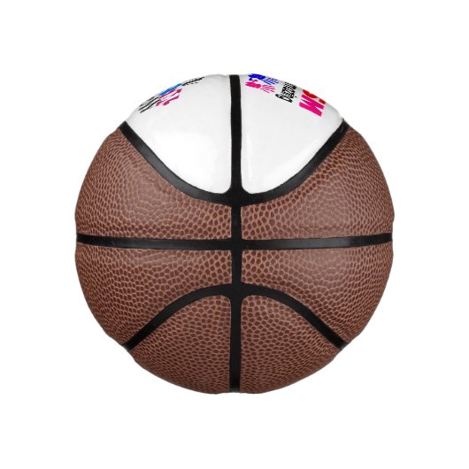 Bewaar of ontwerp uw eigen Mini Basketball Basketbal (Rechts)