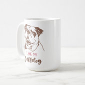 Bewaar of ontwerp uw eigen:-) mok (Voorkant links)