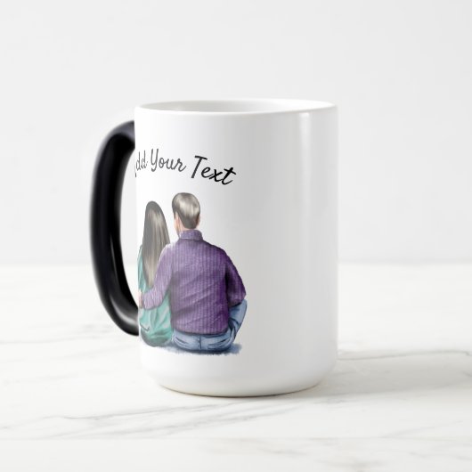 Bewaar of ontwerp uw eigen Mok - Morphing (Voorkant links)