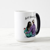 Bewaar of ontwerp uw eigen Mok - Morphing (Voorkant rechts)