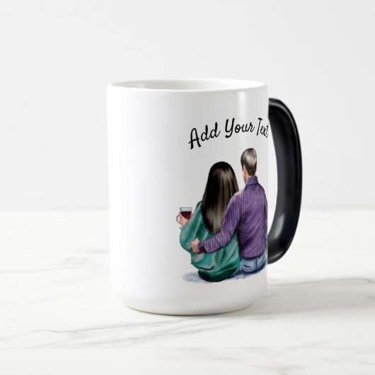 Bewaar of ontwerp uw eigen Mok - Morphing (Voorkant rechts)