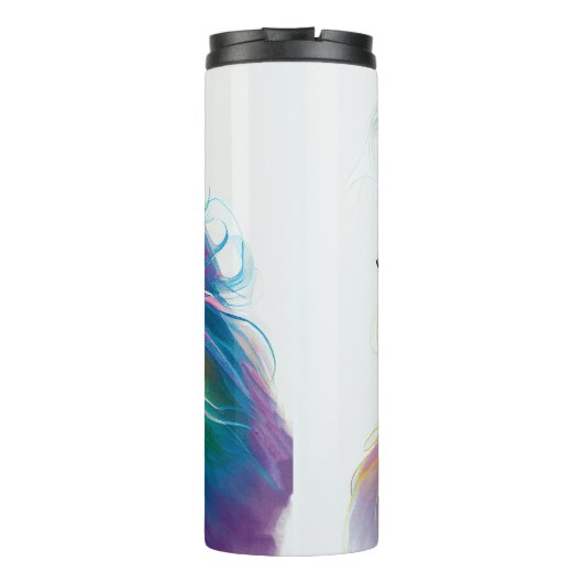 Bewaar of ontwerp uw eigen thermische trommel thermosbeker (Achterkant)