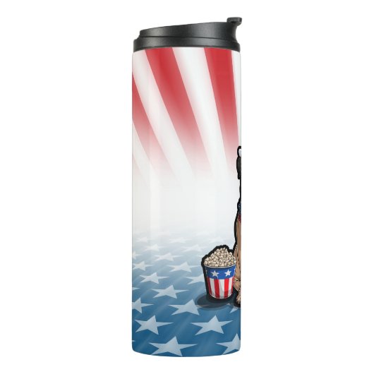 Bewaar of ontwerp uw eigen thermische trommel thermosbeker (Gedraaid links)