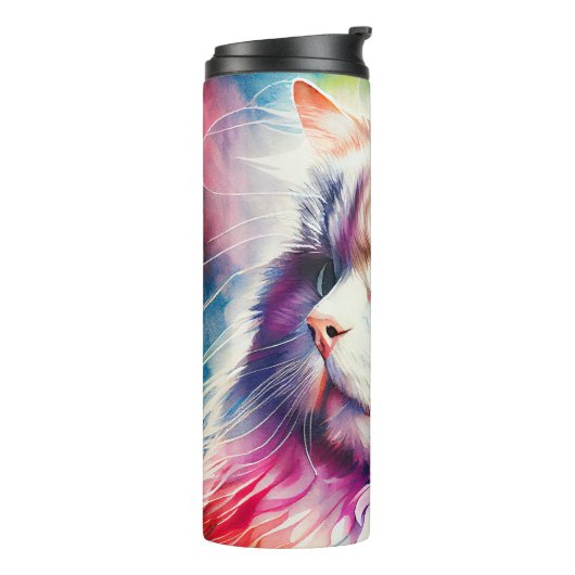 Bewaar of ontwerp uw eigen thermische trommel thermosbeker (Gedraaid links)