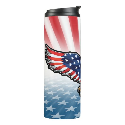 Bewaar of ontwerp uw eigen thermische trommel thermosbeker (Gedraaid links)