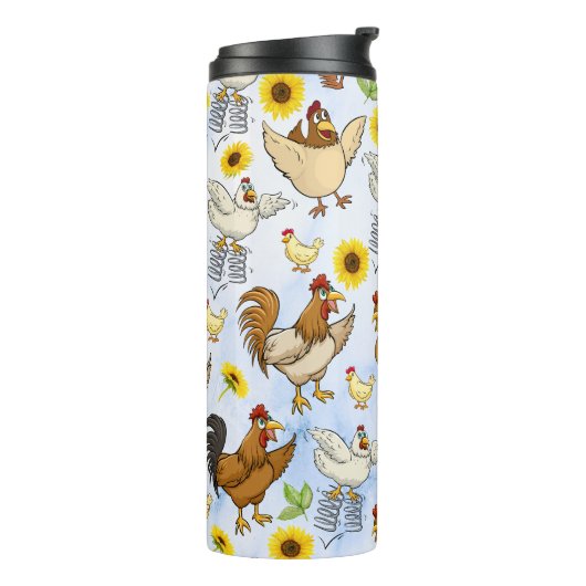 Bewaar of ontwerp uw eigen thermische trommel thermosbeker (Gedraaid links)