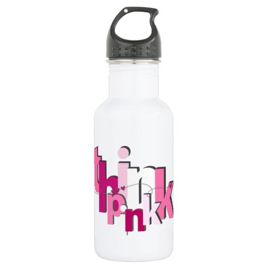 Bewaar of ontwerp uw eigen - Waterfles (0,5 l) (Voorkant)
