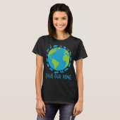 Bewaar onze aarde voor het behoud van het wild t-shirt (Voorkant volledig)