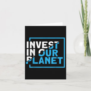 Bewaar onze planeet milieubescherming in onze PL Kaart