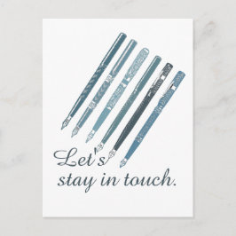 Bewaar persoonlijke vriendschapsillustratie in con briefkaart